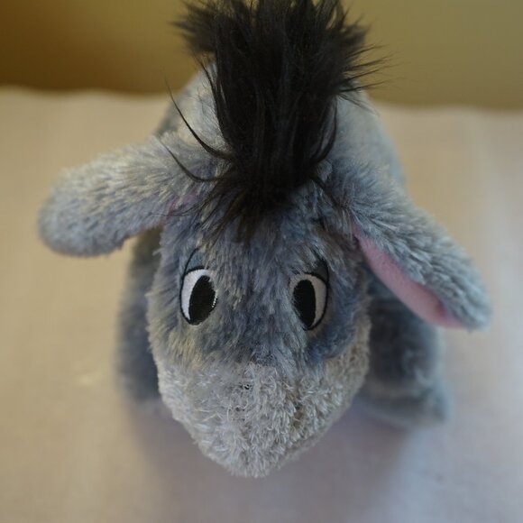 Disney Resort Tokyo Winnie the Pooh Eeyore 9" Fluffy Plush - Picture 8 of 8